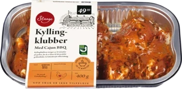 Kyllingklubber Cajun 400g Stange