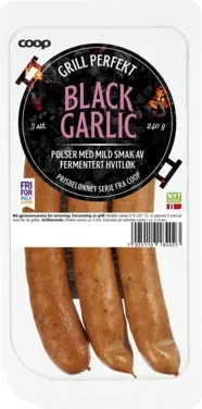 Coop Black Garlic Sausage
