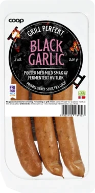 Coop Gp Black Garlic Sausage 240g