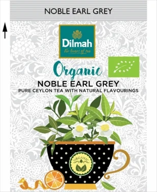 Noble Earl Grey, Økologisk & Etisk, 20 Stk, Dilmah