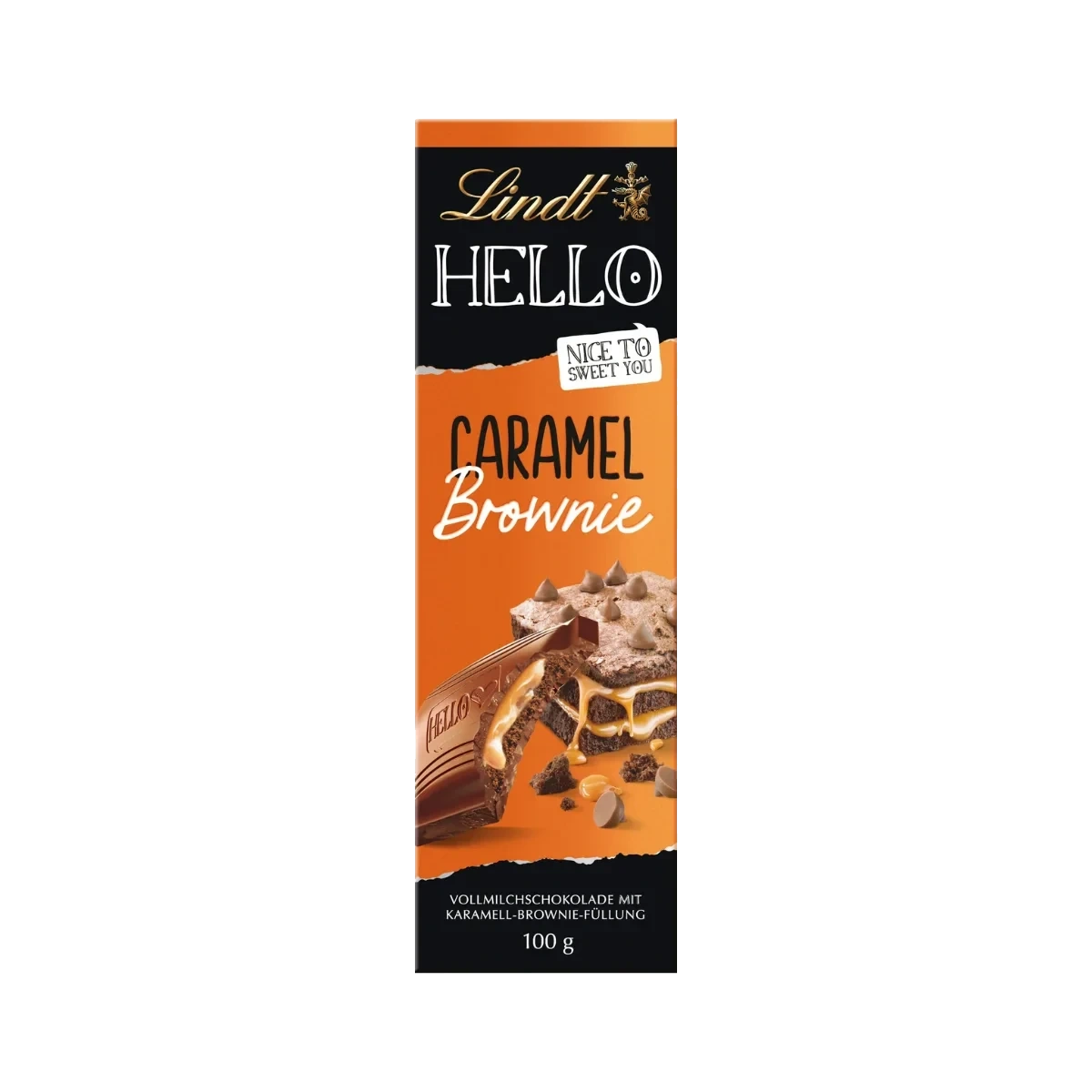 Lindt Hello Caramel Brownie 100 g