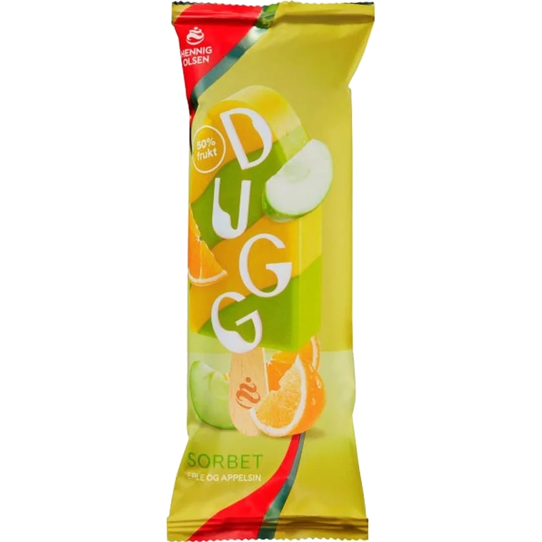 Dugg Sorbet Eple Og Appelsin 30x85ml