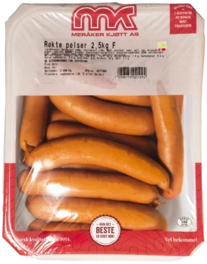 Røkte Pølser 2,5kg