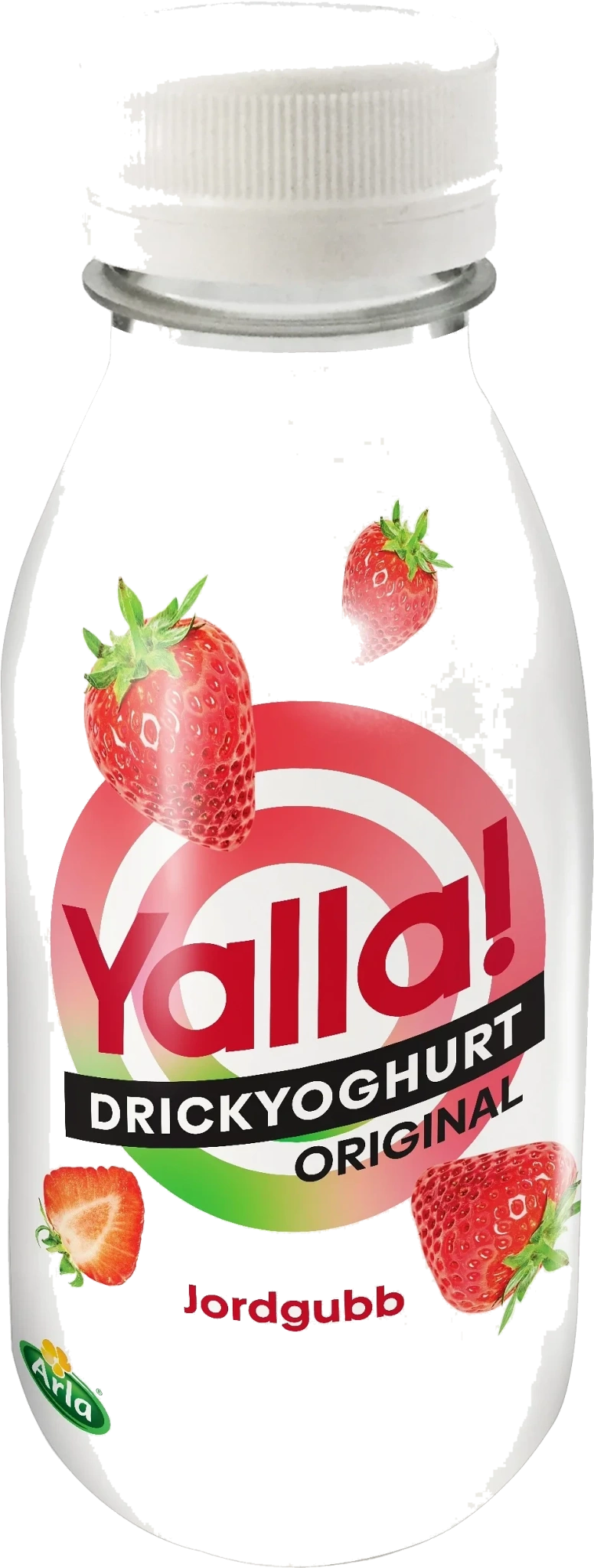 Yalla Drickyoghurt jordgubb 350 ml