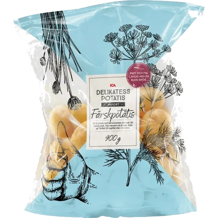 Färskpotatis Delikatess 900g Klass 1 ICA