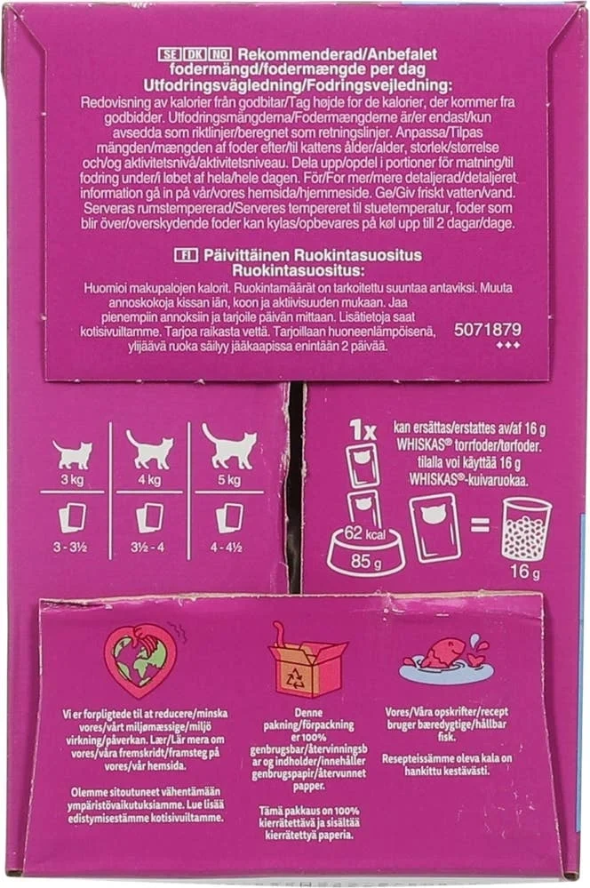 Fish Selection Våtfôr med laks, tunfisk, torsk og hvitfisk i gelé
