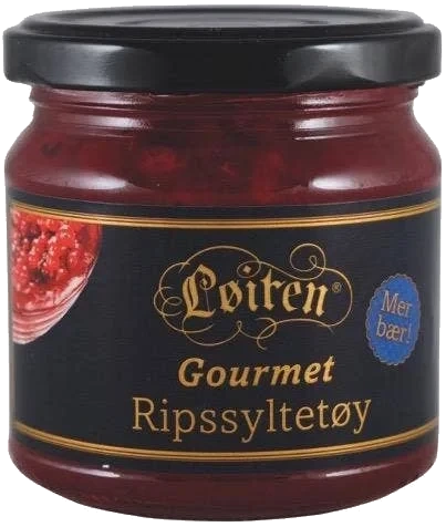 Ripssyltetøy gourmet