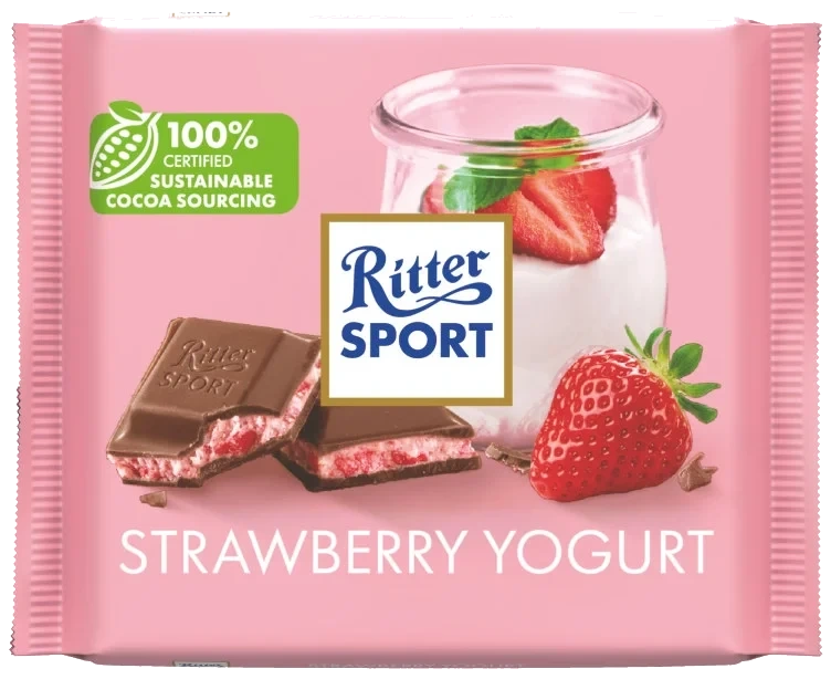 Strawberry Yoghurt 100g Ritter Sport