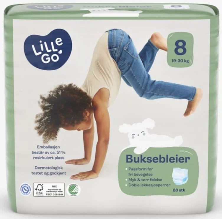 Lillego Buksebleie Str 8 28stk