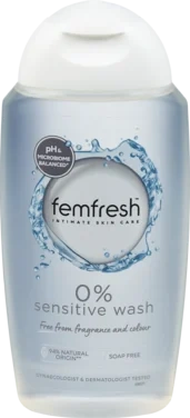 Femfresh 0% Sensitive Intimate Wash 250ml