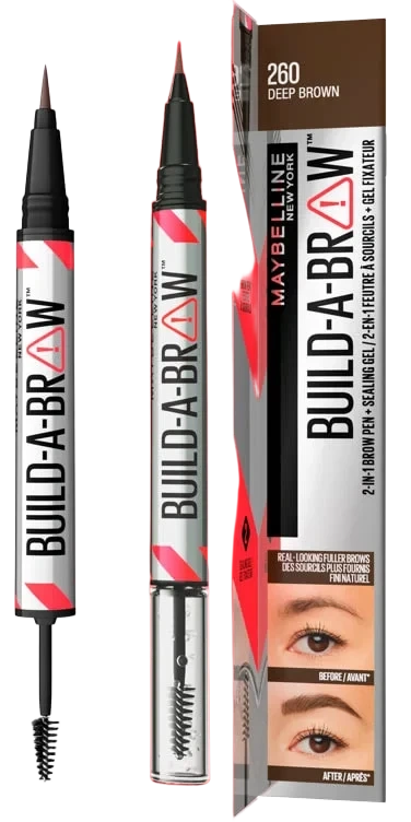 Maybelline Build-a-brow Pen Deep Brown 260