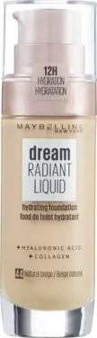 Maybelline Dream Radiant Liquid Foundation Natural Beige 44