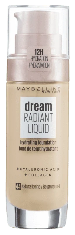 Maybelline Dream Radiant Liquid Foundation Natural Beige 44