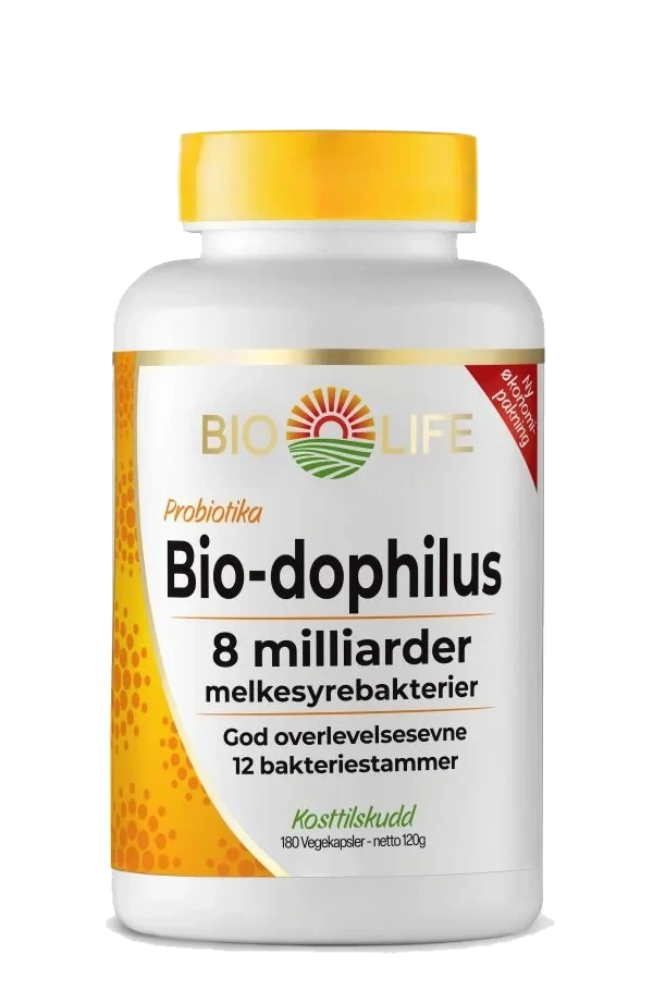 Bio-Dophilus 180 kapsler