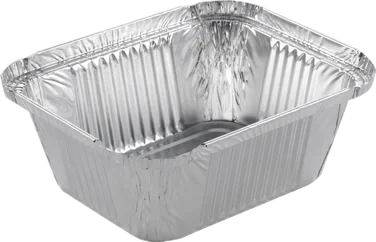 Alu Form Rect.500ml 100 stk i Pose