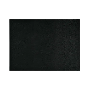 Bordbrikke Faux Skinn 33x45cm Sort