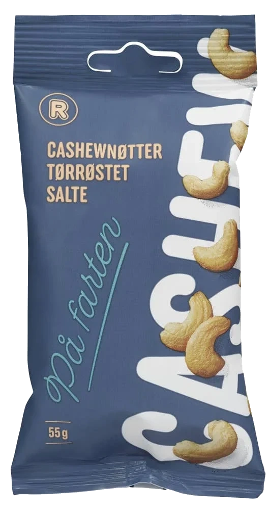 Cashewnøtter 55 g