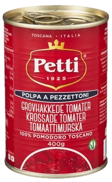 Grovhakkede Tomater 400g Il Gran Polposo Petti
