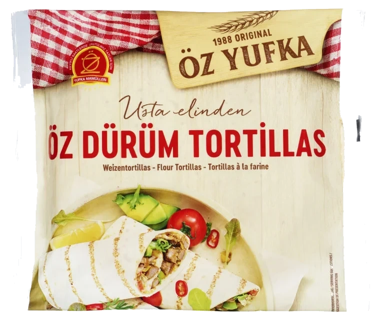 Tortillas Durum 30cm 1600g Øz