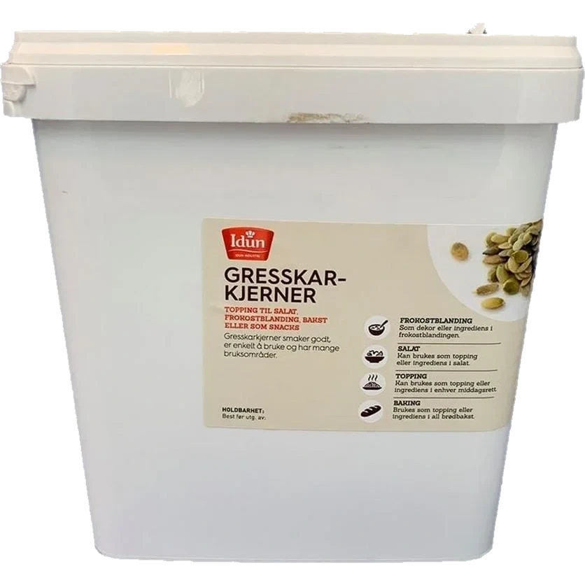 Idun Gresskarkjerner 3kg