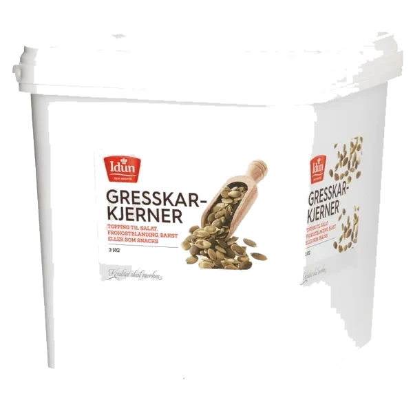 Idun Gresskarkjerner 3kg