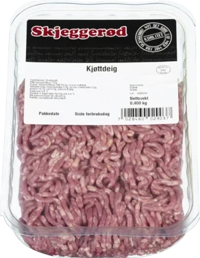 Kjøttdeig 400g Skjeggerød