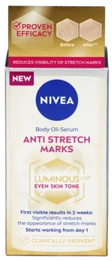 Nivea Luminous 630 Body Oil Serum Anti Stretch Marks, 100ml