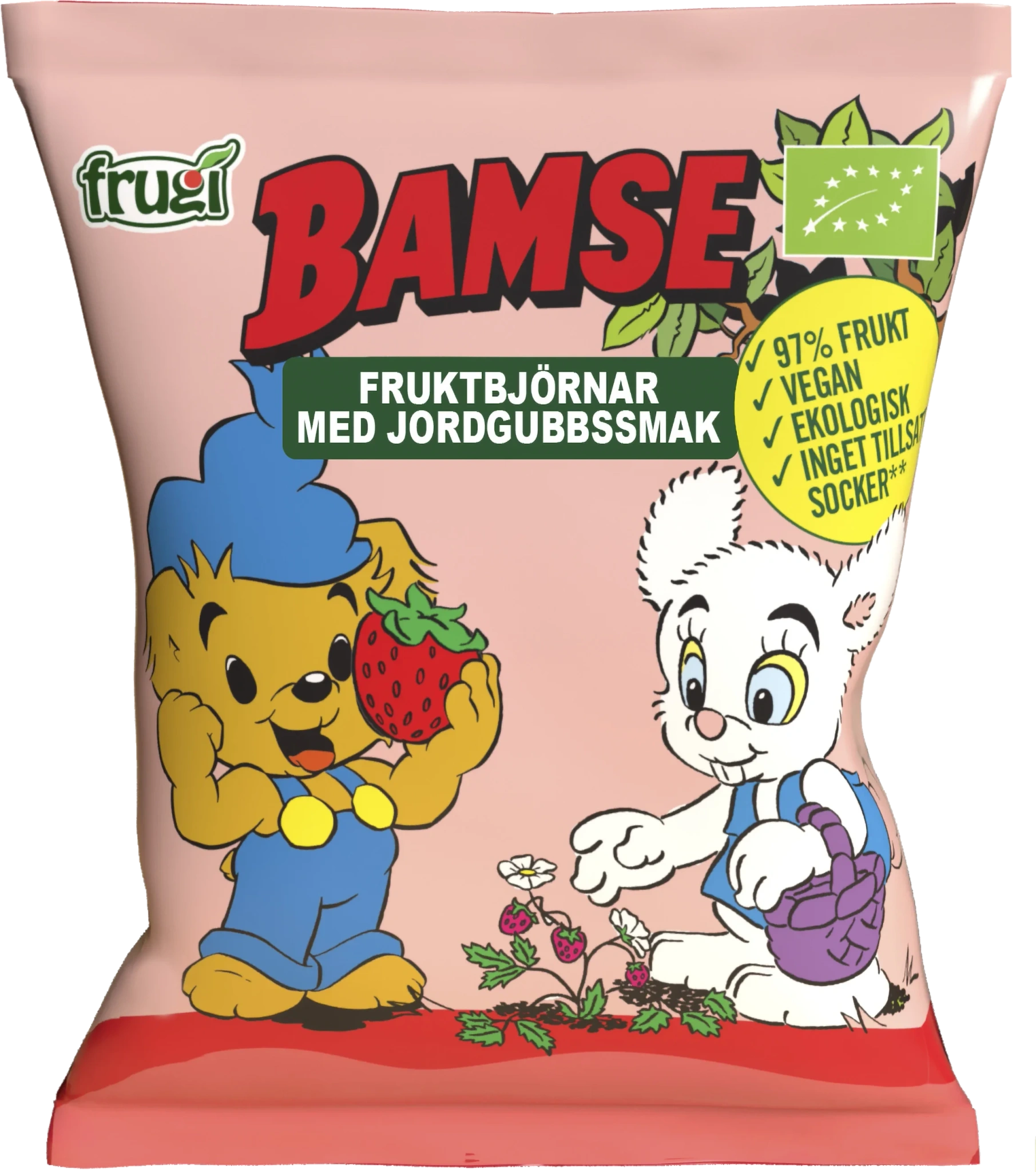 Fruktbjörnar med Jordgubbssmak Eko