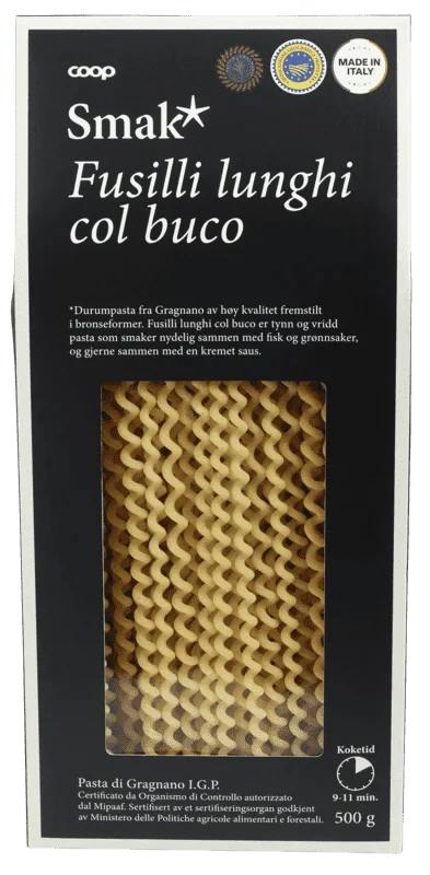 Smak Fusilli Lunghi Col Buco 500g