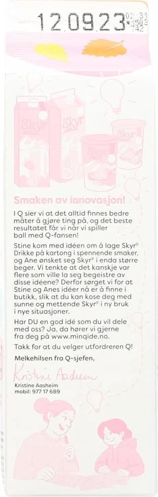 Q Melk Skummet