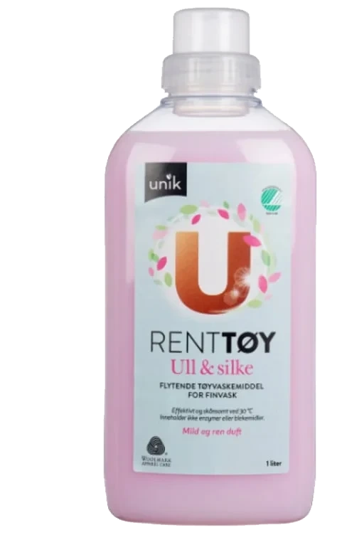 Unik Tøyvask Ull&Silke Flytende 1l