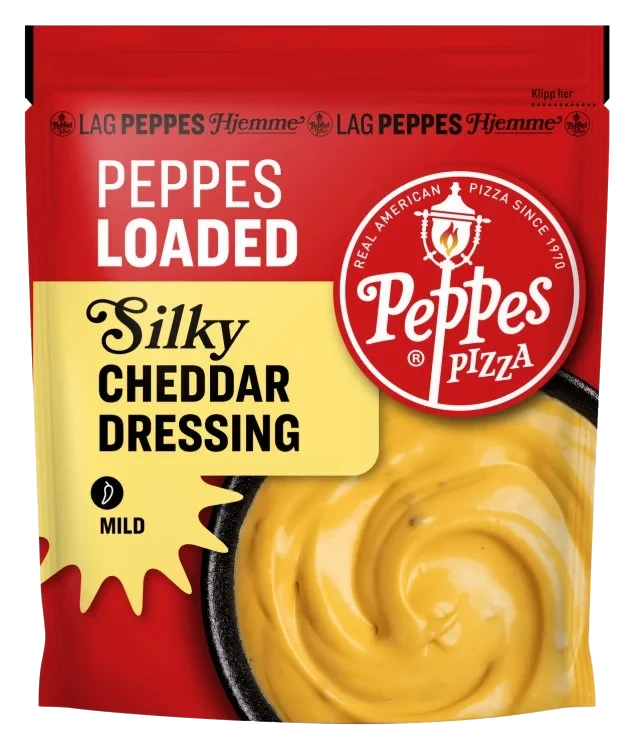 Silky Cheddar Dressing 60g Peppes Loaded