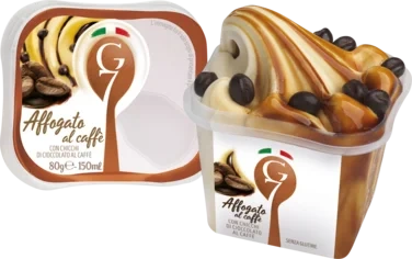 Affogato Al Caffe 150ml G7 Ekte Italiensk Iskrem