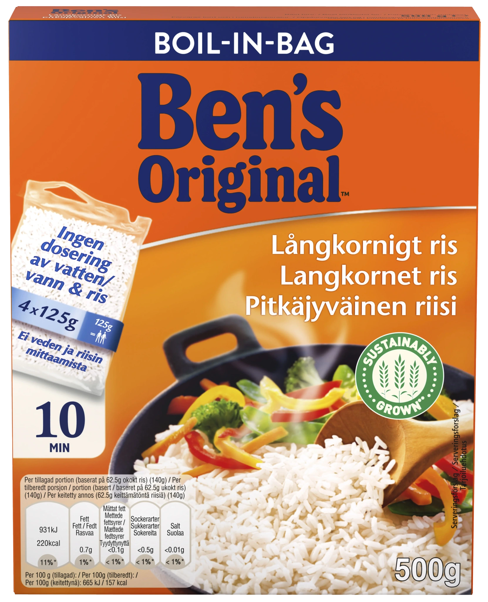 Ris Långkornigt Boil In Bag