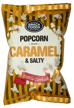 Snackfoods Popcorn Caramel & Salty 65g