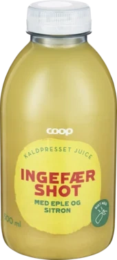 Ginger, Apple Purée, Lemon Juice