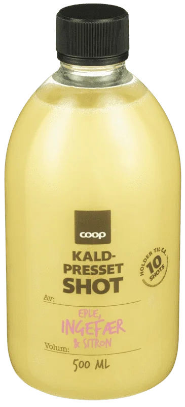 Coop Shot Eple & Ingefær 500ml