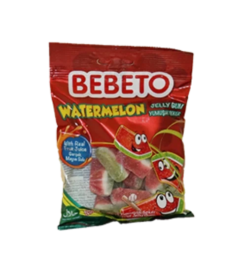 Bebeto Watermelon Jelly Gum 80g