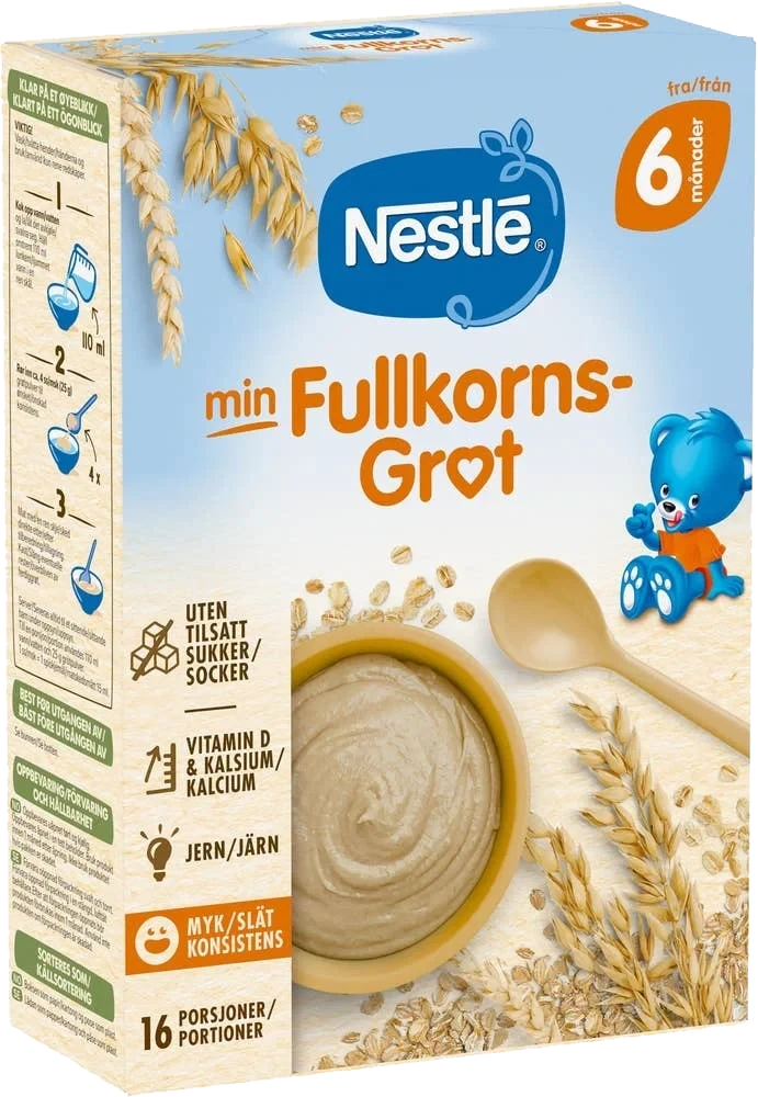 Fullkornsgröt 6M