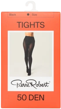 Tights 50 Den Black 44-48 Pierre Robert