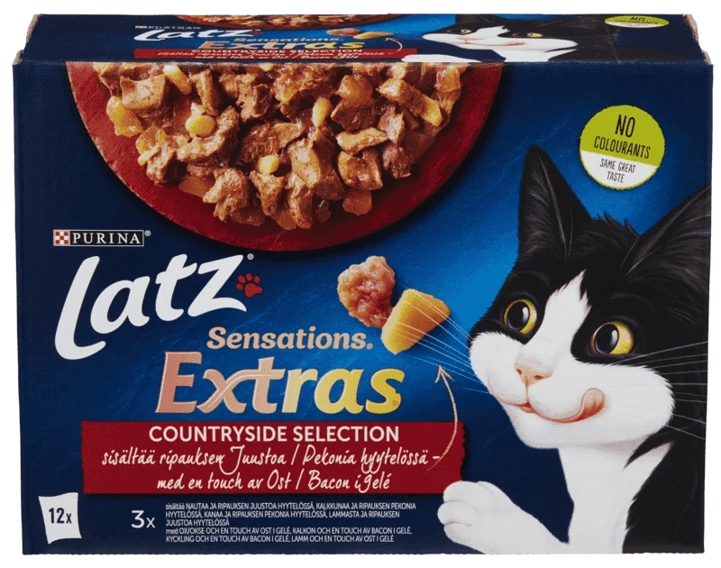 Latz Sensations Extras Countryside 12-pk 1020g