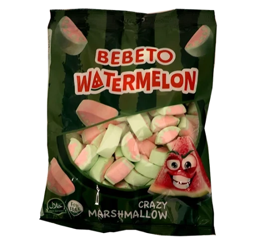 Bebeto Marshmallow Watermellon 275g