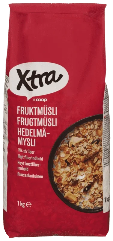 X-tra Frukt Musli 1kg