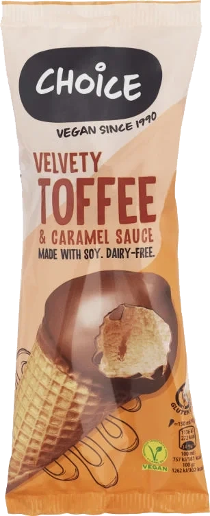Choice Soyais Kroneis Toffee Cone 150ml