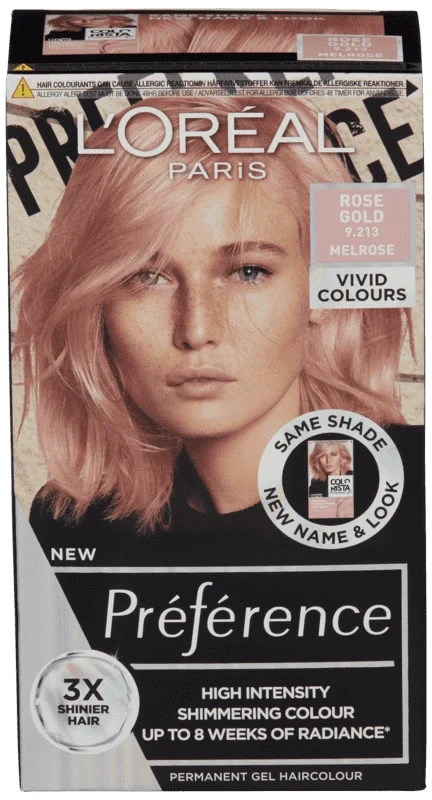 Preference Vivids 9.213 Rose Gold