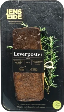 Leverpostei Grov 220g Jens Eide