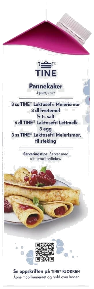 Tine Laktosefri Lettmelk
