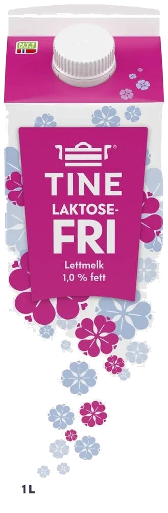 Tine Laktosefri Lettmelk