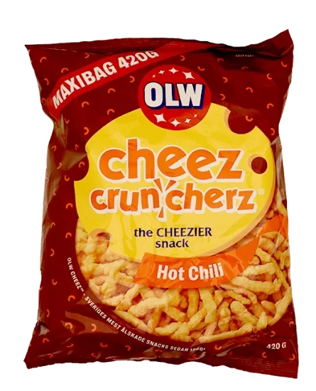 Cheez Cruncherz Hot Chili 420g