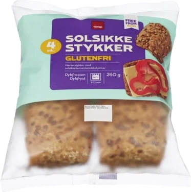 Gluten Free, "dark" Roll, Frz